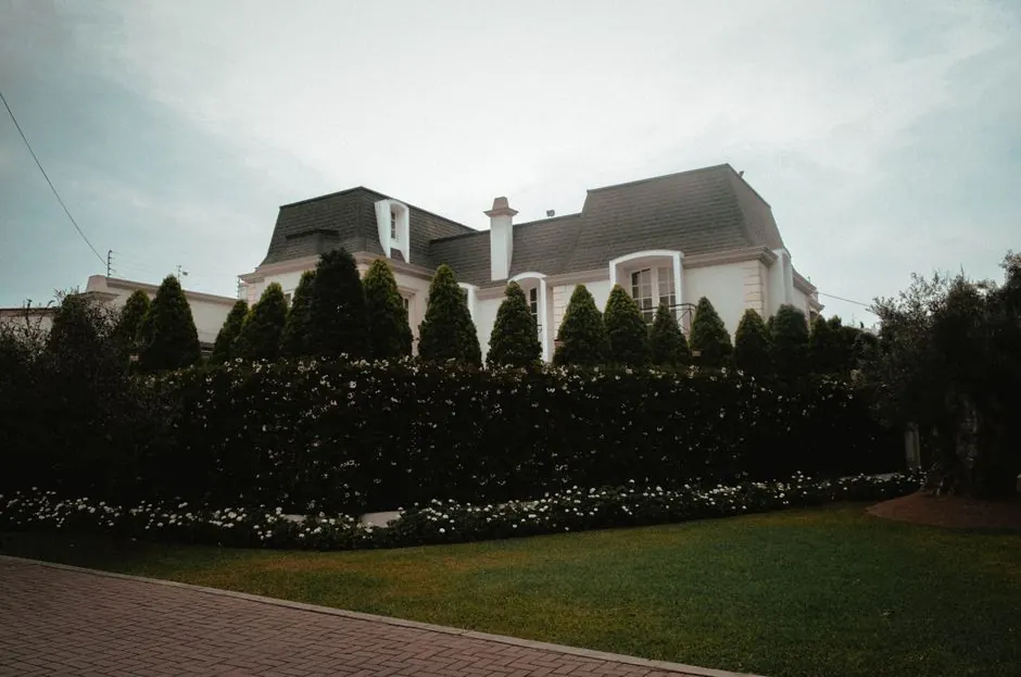Charming suburban home with lush greenery in San Isidro, Perú.